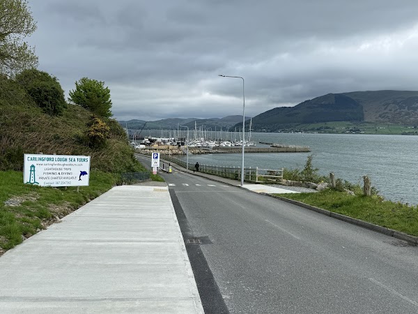 Carlingford Marina Motorhome Aire Site
