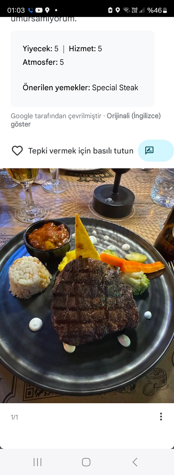 Sarıgerme Paradise Restaurant Bar & Cafe