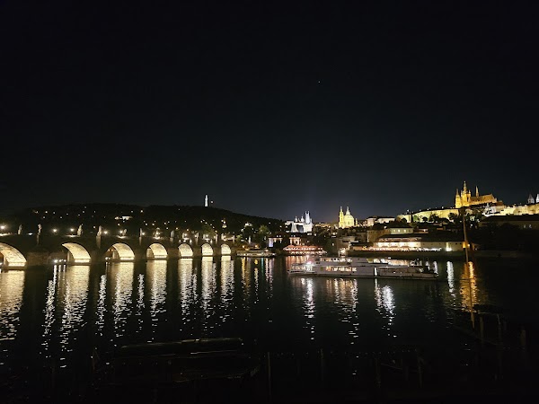 Vltava Castle viewpoint