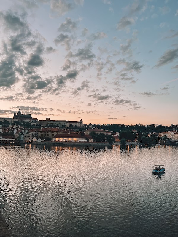 Vltava Castle viewpoint