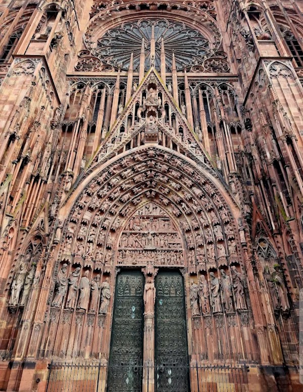Strazburg Notre Dame Katedrali