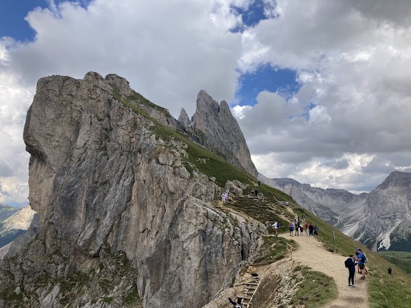 Seceda famous view