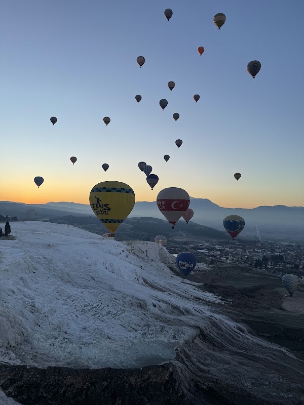 Pamukkale Hot Air Balloon & Pamukkale Paragliding-White Paradise Travel