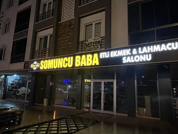 Somuncu Baba Etli ekmek Lahmacun