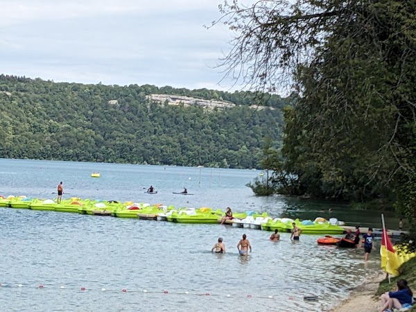 Lac de Chalain, Plage de Doucier