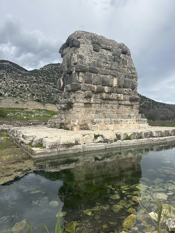 Ancient City Of Limyra Remains.