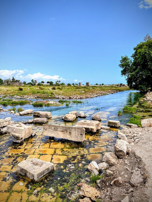 Ancient City Of Limyra Remains.