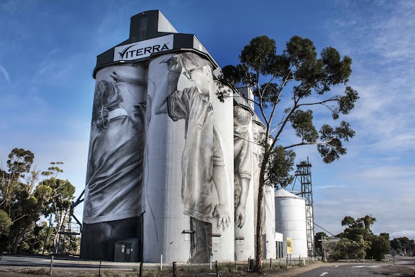 Coonalpyn Silo Mural