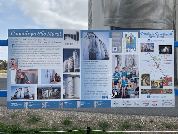 Coonalpyn Silo Mural