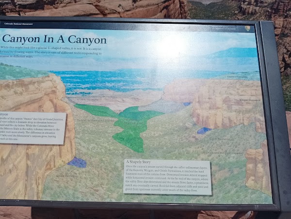 Colorado National Monument Sign