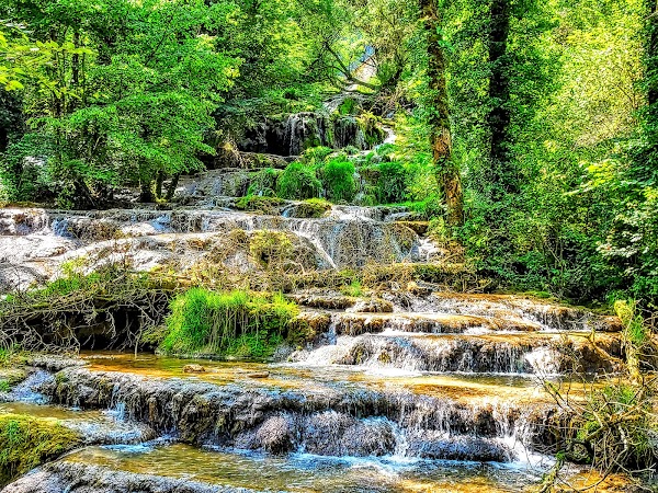Cascade de baumes les messieurs