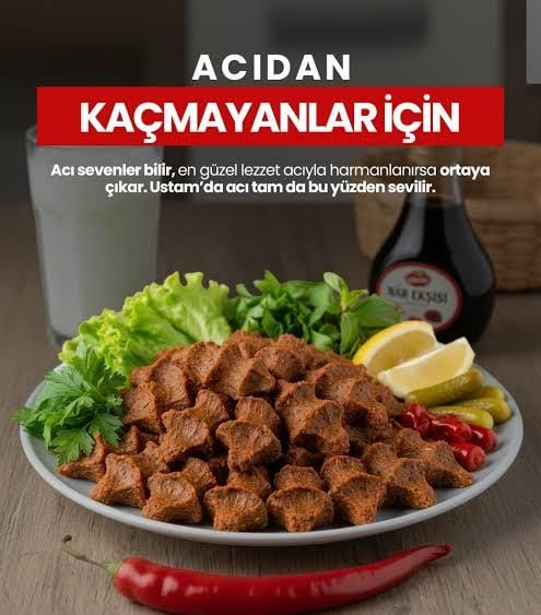 USTAM ÇİĞ KÖFTE YATAĞAN